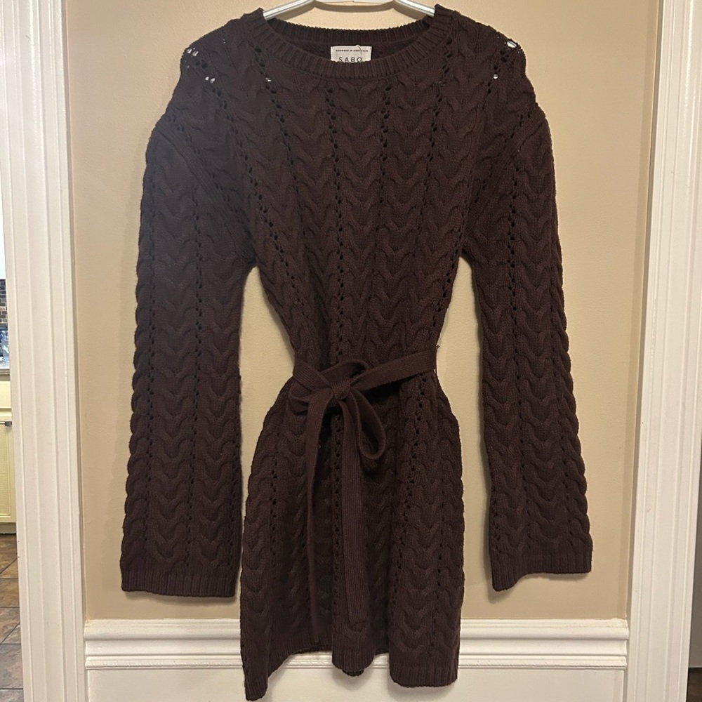 Gorgeous SABO   Long Sleeve Knit Dress - Picture 4 of 8